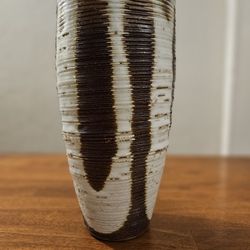 Seyei Japanese Ikebana Stoneware Studio Pottery Flower Vase