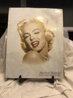 Marilyn Monroe Tin Pic