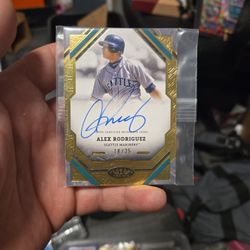 Alex Rodriguez Tier One Topps