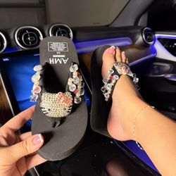 Hello Kitty Platforms (Black)