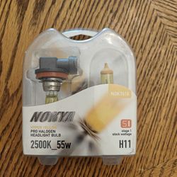 Nokya Hyper Yellow H11 Car Headlight Bulb (S1) NOK7618