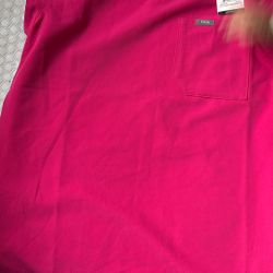Scrubs Shirt Xsmall New 10 Magenta Color 