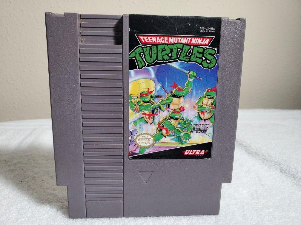 TEENAGE MUTANT NINJA TURTLES NES GAME CARTRIDGE ONLY