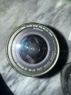 Canon EF-M 15-45mm F/3.5-6.3 IS STM