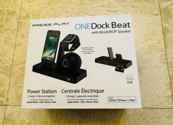 ONE DOCK BEAT with beatdrop speaker power station