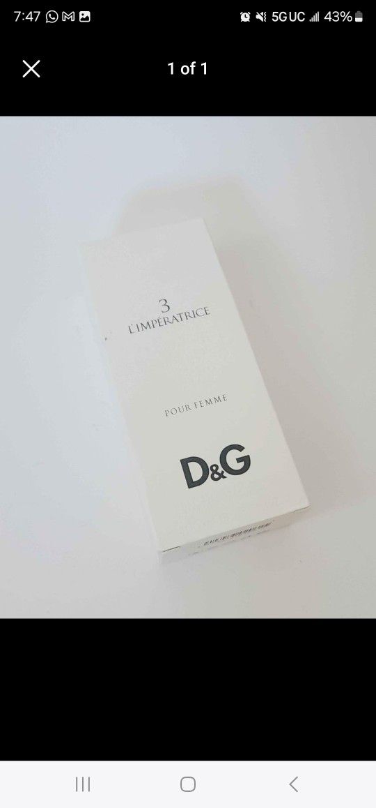 New Dolce & Gabbana Perfume L' imperatrice 100 Ml Eau De Toilette