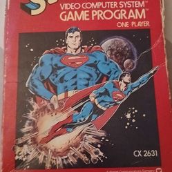Superman Game For Atari 2600