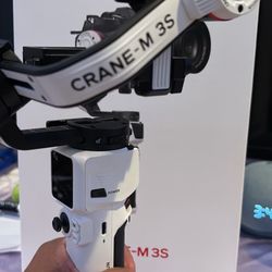 ZHIYUN Crane M3S [Office], 3-axis Lightweight Camera Gimbal Stabilizer 