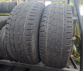 31x10.5-15 (2) HIGH TREAD all season used tires GENERALS free installation