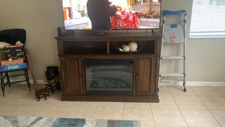 Electric Fireplace TV Stand Console