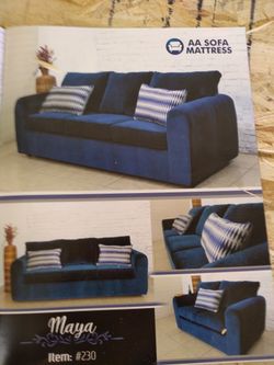 New sofá And love seat for sale any color sofa y love seat de venta color que guste garantizados