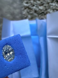 New Loose lab grown diamond oval brilliant