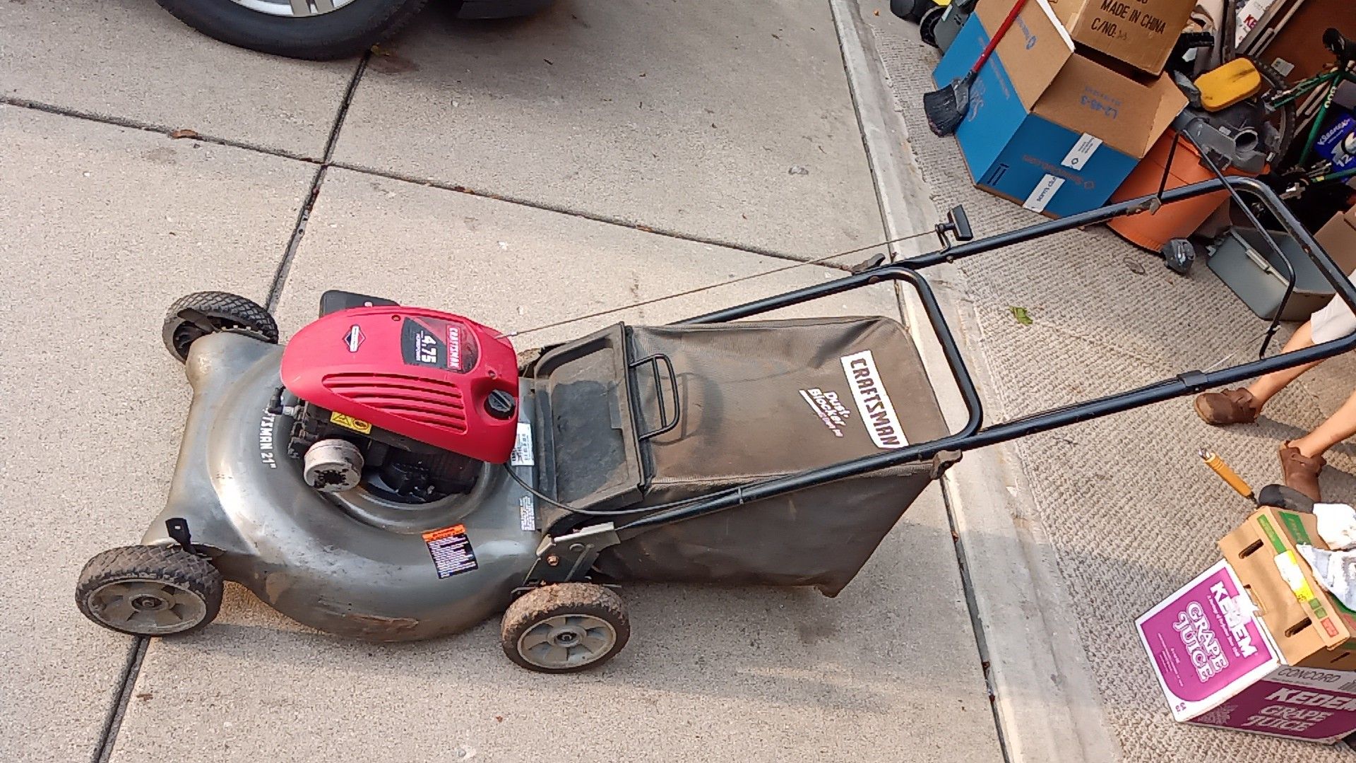 Craftsman 4.75 horsepower lawn mower