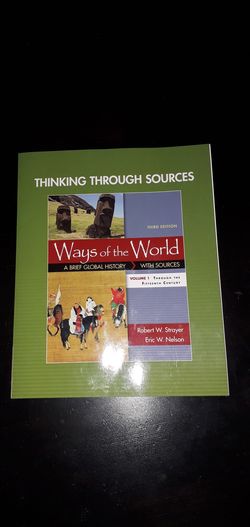 Thinking Through Sources (ways of the world)