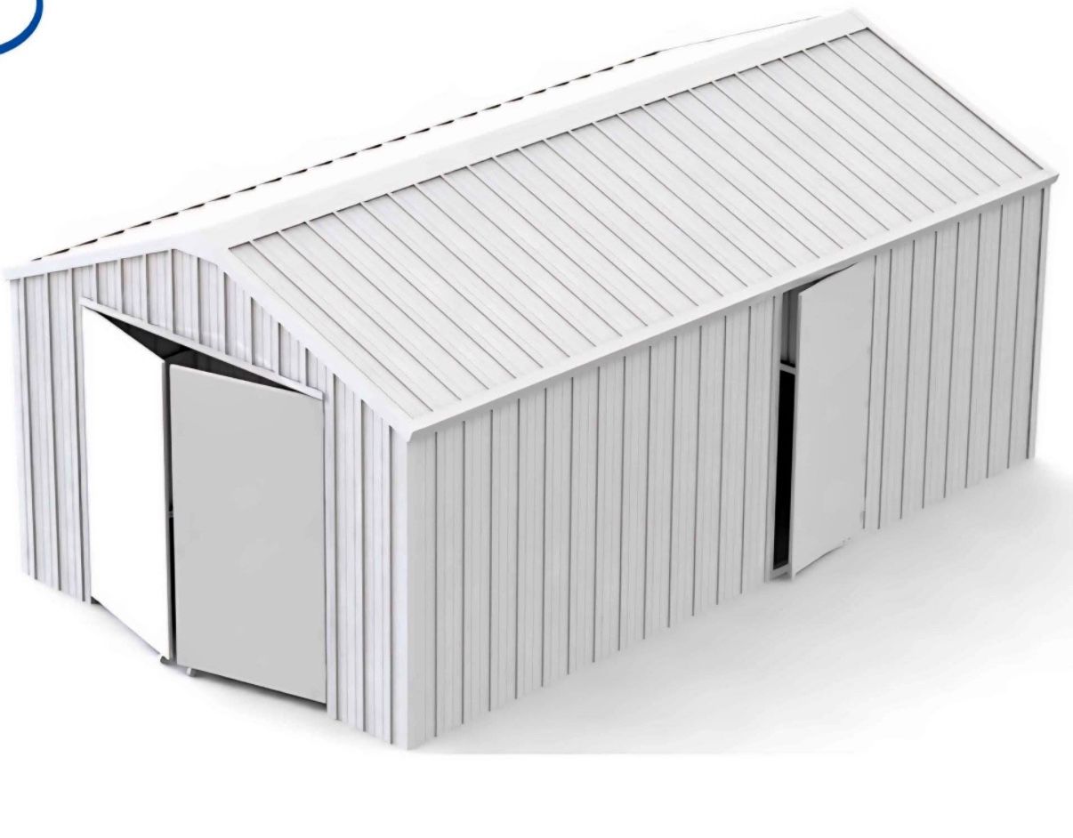 New Galvanized Metal Garages & Sheds