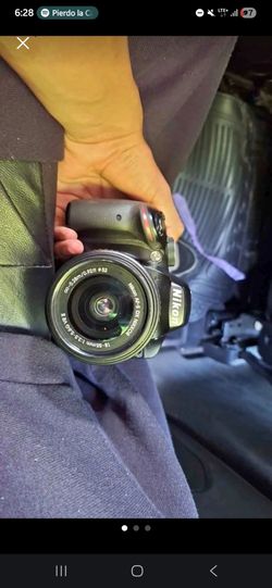 Nikon D3200 with 2 lenses