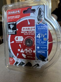 Diablo Diamon Metal Cut Off Disc 