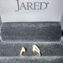 Diamond Ring 1/4 ct tw Round/Marquise 10K Yellow Gold 