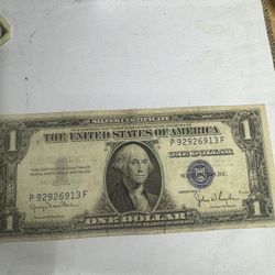 1935 D $1 Dollar Bill