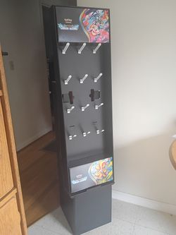 Pokemon Chaos Rising In Store Display Standee Trading Card Sleeves Rack