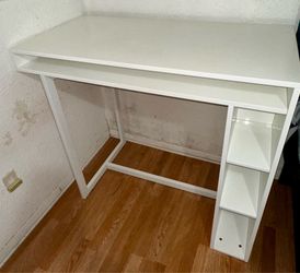 White desk