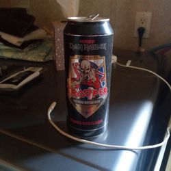 Iron Maiden Empty Beer Can