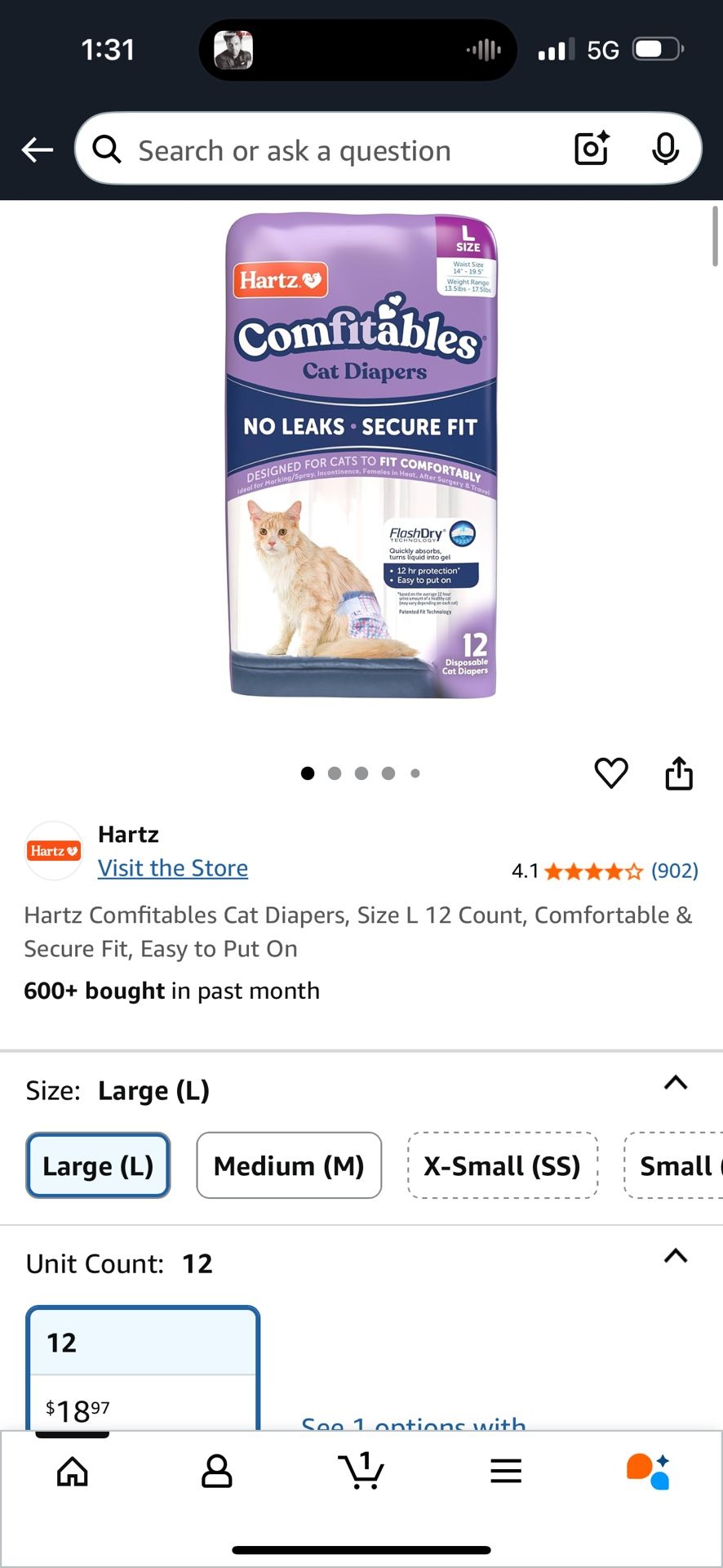 Cat Pampers