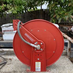 Reelcraft 82075-OLP - 1/2" × 75 ft. 300 psi, Air / Water Reel with Hose USED