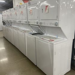 Frigidaire Electric Stacked Laundry