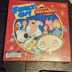 Brand New Sealed Family Guy Stewie's Party Game Board Game 