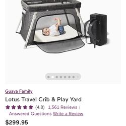 Guava travel crib