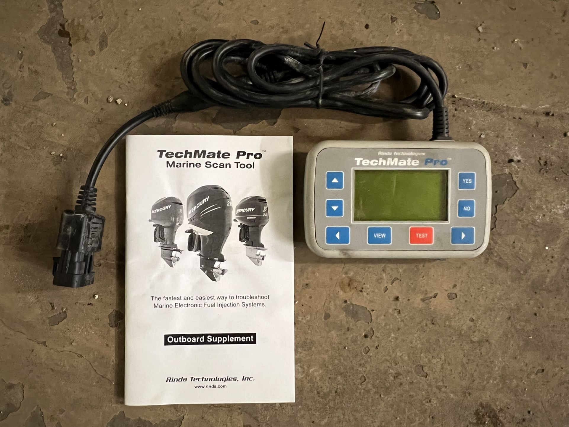 TechMate Pro Marine Scan Tool For Outboard and Inboard Engines for Sale