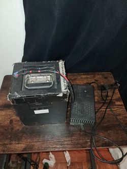 70V Electric battery with charger