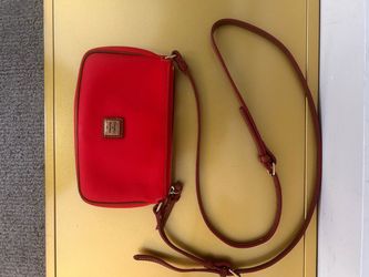 Dooney & Burke Red Crossbody Purse - $75