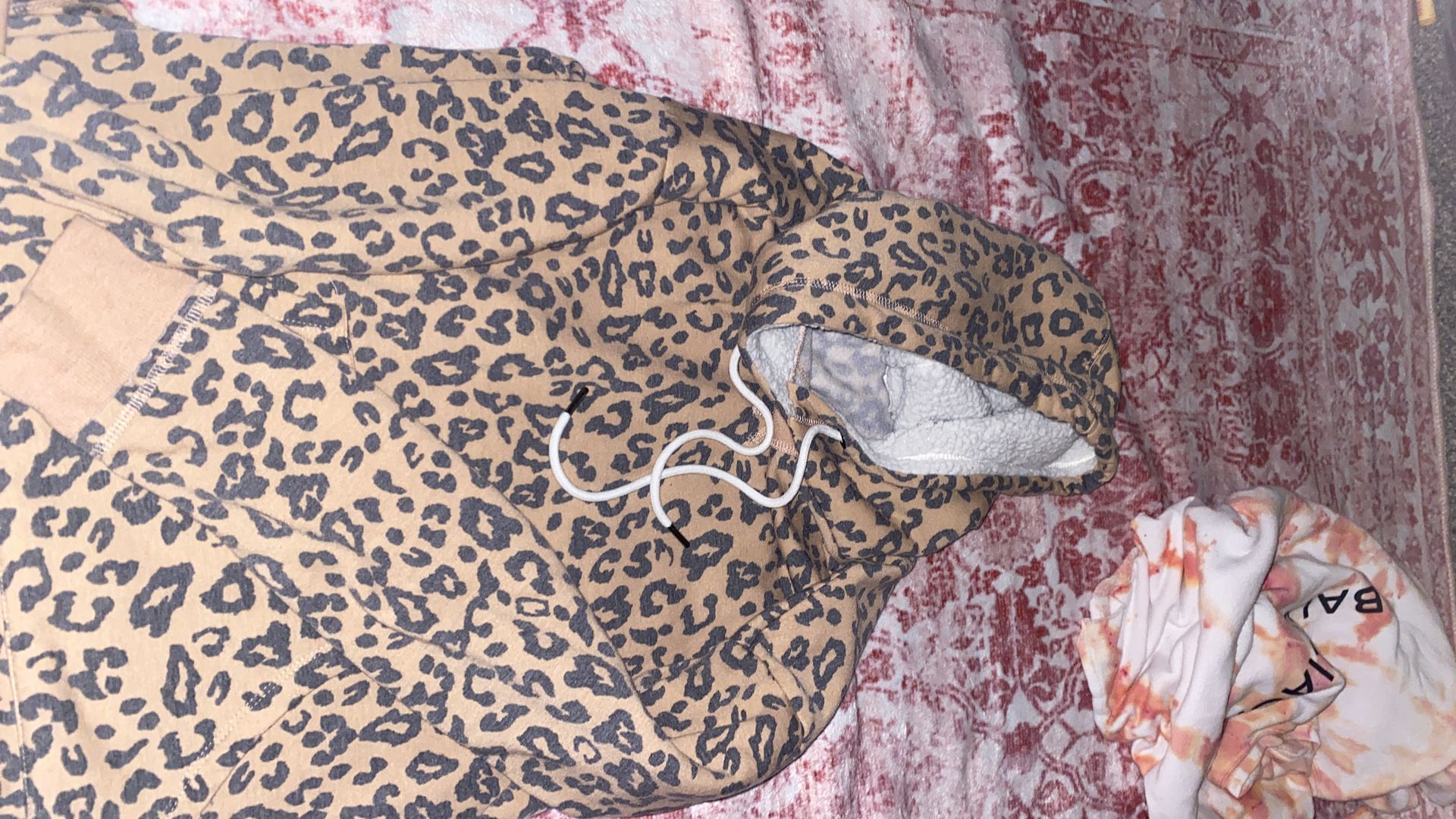 Cheetah print sweater