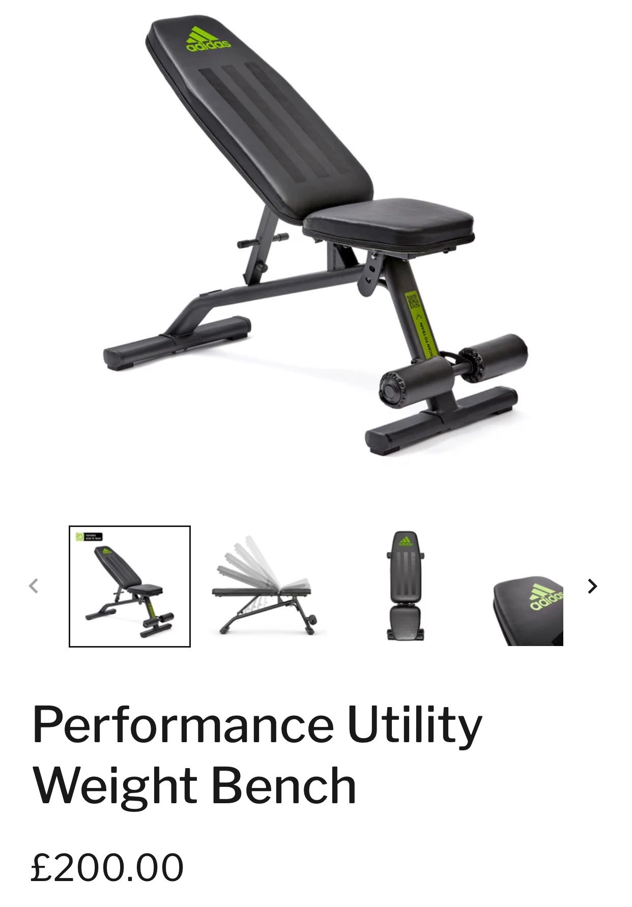 Performance Utility Weight Bench