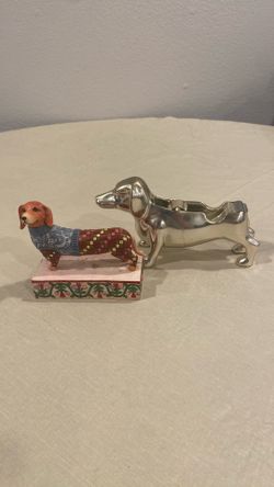 Paper Weight And Tape Dog