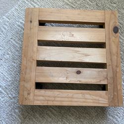 Wood Planter Base