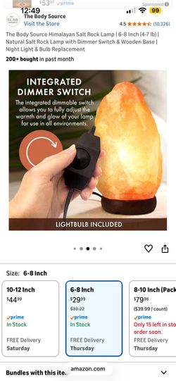 Natural Himalayan Salt Rock Lamp