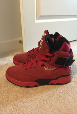 Ewings Red Suede