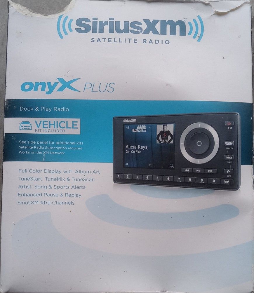 OnyX Plus SiriusXM Radio Receiver