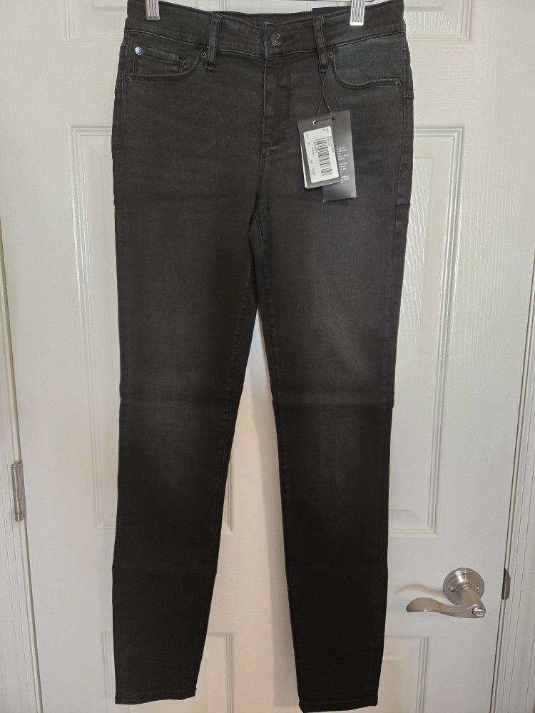 Armani exchange super skinny black jeans, new with tags