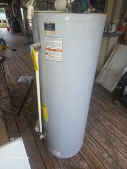 Propane water heater