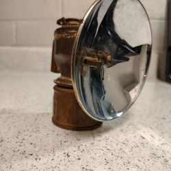 Antique JUSTRITE Carbide Lantern 