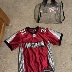 YOUTH MED Wrestlemania Jersey & Tote Bag For Sale!!