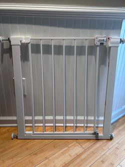 2 Safety 1st Easy Install 28” Walk-Thru Gates