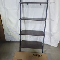 Ladder Shelf In Brown Color 