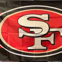 49ers Flag 5ftx3ft $20 Firm On Price 