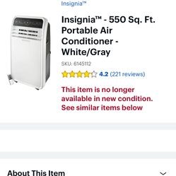 Portable Air Conditioner (valued over $200)