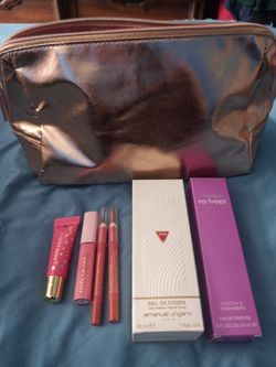 Make Up Bag, Perfumes, Lip Glosses. All Brand New